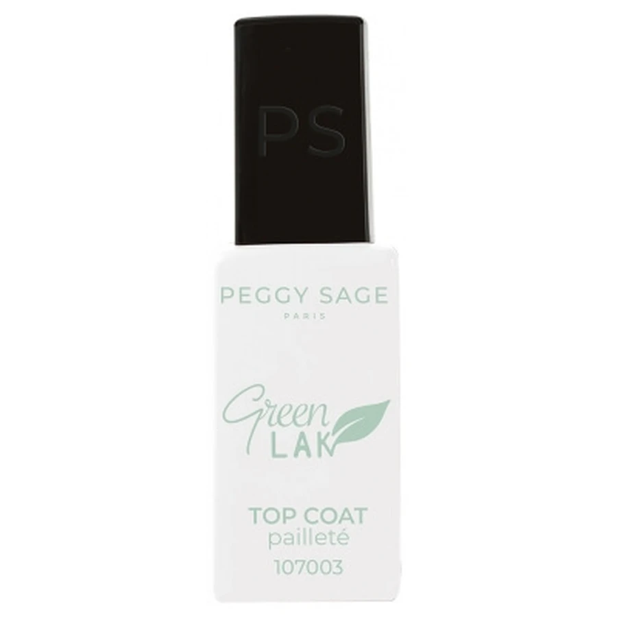 Peggy Sage Green Lak Glitter LED-topcoat 10 ml