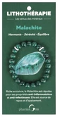 Pulsera de malaquita para terapia con cristales de PharmaGem, 8 mm