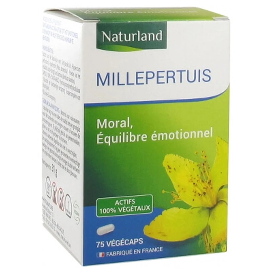 Naturland Sint-Janskruid 75 Vegecaps