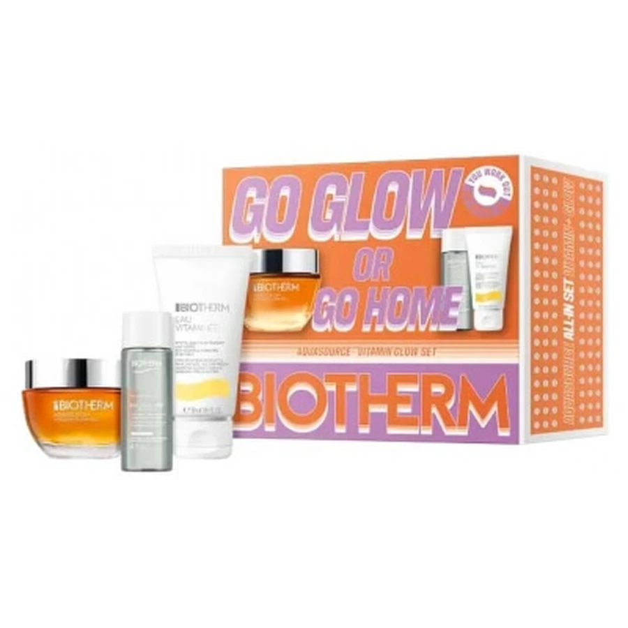 Biotherm Aquasource + Vitamin Glow Set