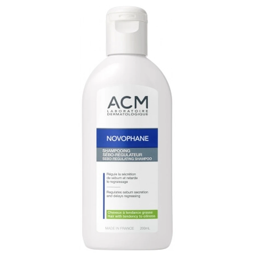 Champú regulador del sebo ACM Novophane Laboratory, 200 ml