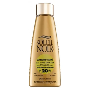 Soleil Noir Vitamin-angereicherte Sonnencreme, mittlerer Lichtschutzfaktor 20, 150 ml