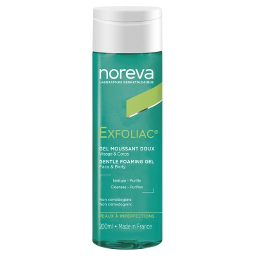 Noreva Exfoliac Gel espumante suave 200 ml