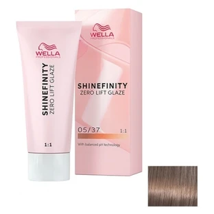 Tinte semipermanente Wella 05/37 Caramel Espresso Shinefinity