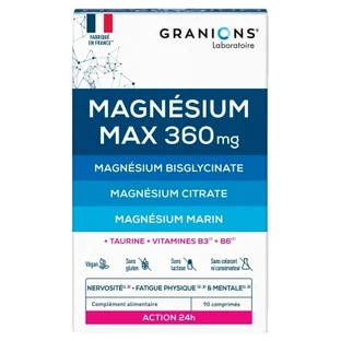 Granions Magnesium Max 360 mg, 90 comprimidos