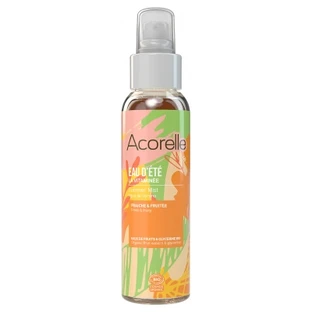 Agua de verano Acorelle, orgánica, fresca y afrutada, enriquecida con vitaminas, 100 ml