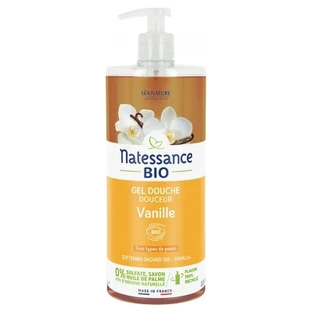 Natessance Gel Douche Vanille Bio 1 L