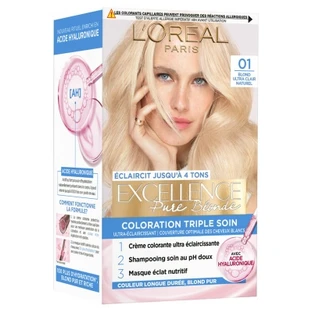 L'Oréal Paris Excellence Pure Blonde Coloration Triple Soin 192 ml