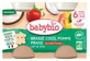 Babybio Coconut, Apple, and Strawberry Blend with Coconut Milk, 6 Months and Up, Organic, 2 Jars of 130 g Each