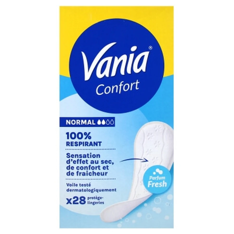 Vania Confort Fresh Normal 28 Panty Liners