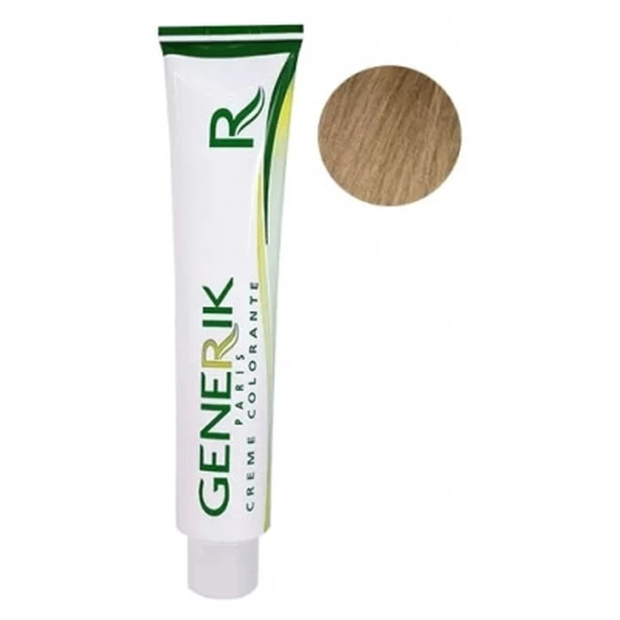 Crema de coloración sin amoniaco Generik n.º 9.00, rubio muy claro
