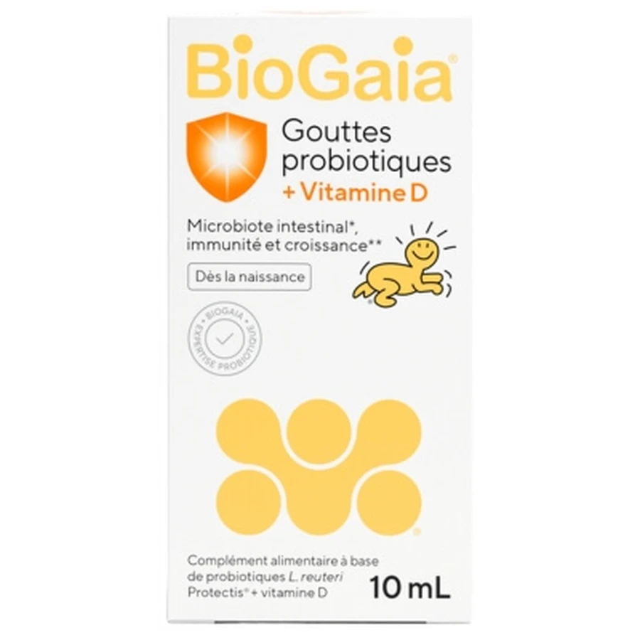 BioGaia Probiotic Drops + Vitamin D 10 ml