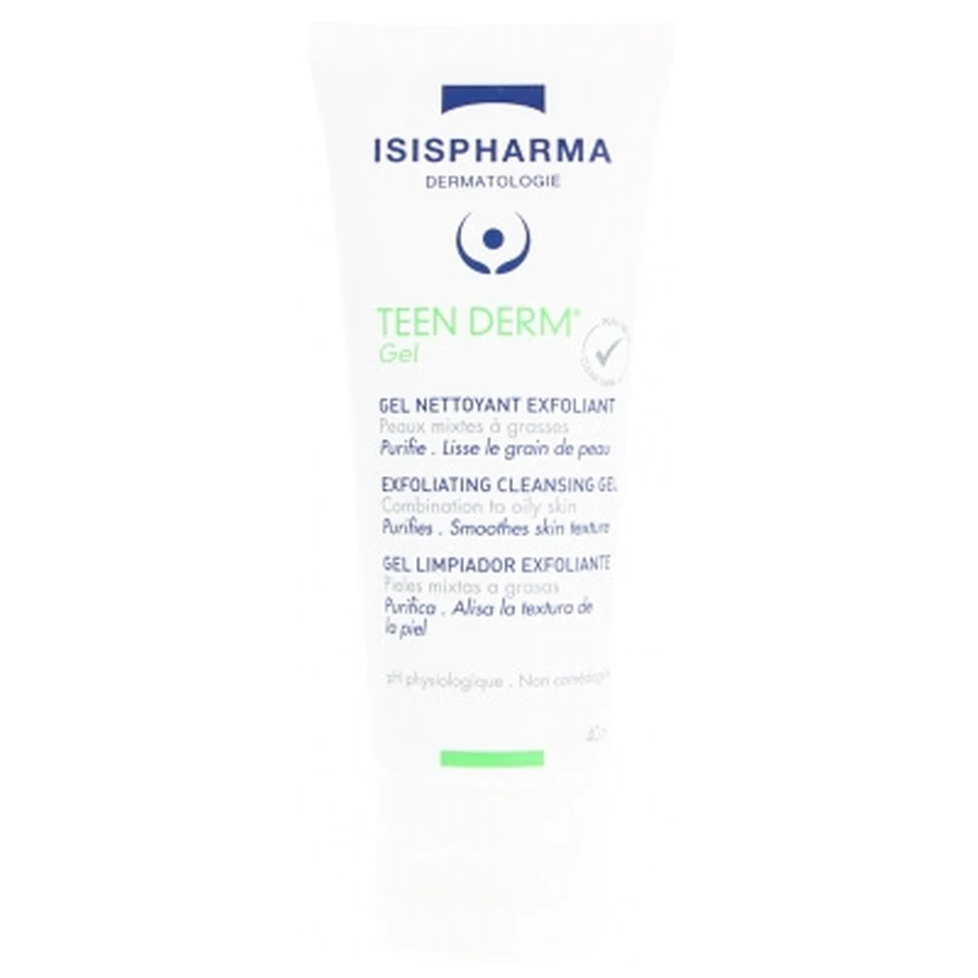 Isispharma Teen Derm Exfoliërende Reinigingsgel 40 ml
