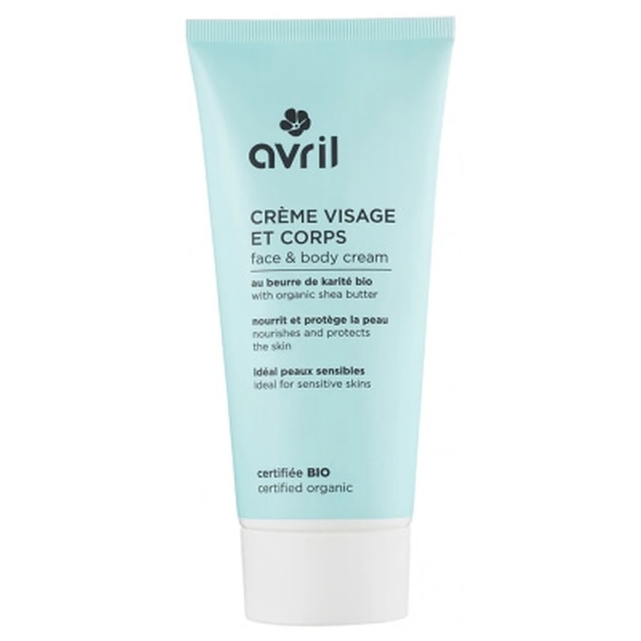 April Biologische gezichts- en lichaamscrème 200 ml