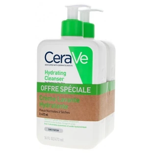 CeraVe Hydraterende Reinigingscrème, 2-pack (elk 473 ml)