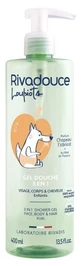 Rivadouce Les Loupiots Gel de ducha 3 en 1 «Chapeau l'Abricot» 400 ml