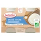 Babybio Brassé Nature 6 Mois et + Bio 2 Pots de 130 g