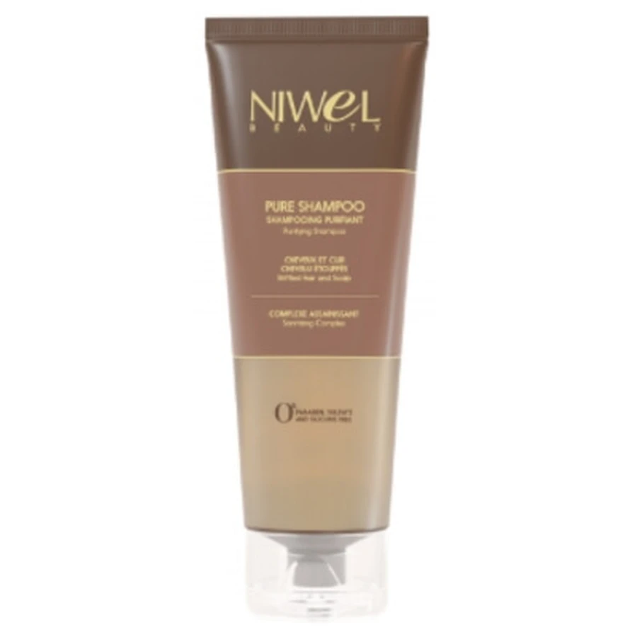 Niwel Beauty Shampoing Purifiant Cheveux et Cuir Chevelu Étouffés 250 ml