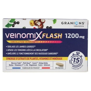 Granions Veinomix Flash 1200 mg, 30 Tabletten