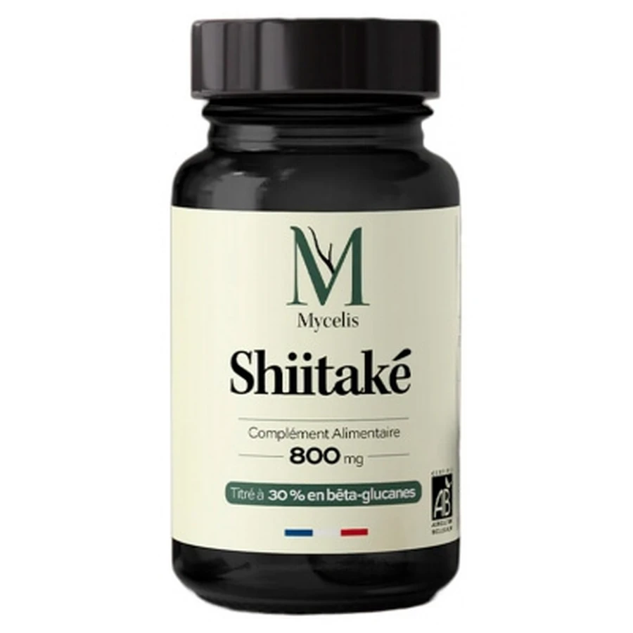 Phytalessence Shiitake 800 mg Organic, 60 Capsules