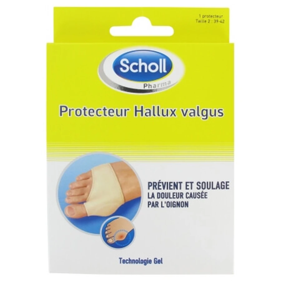 Protector Scholl para hallux valgus 1