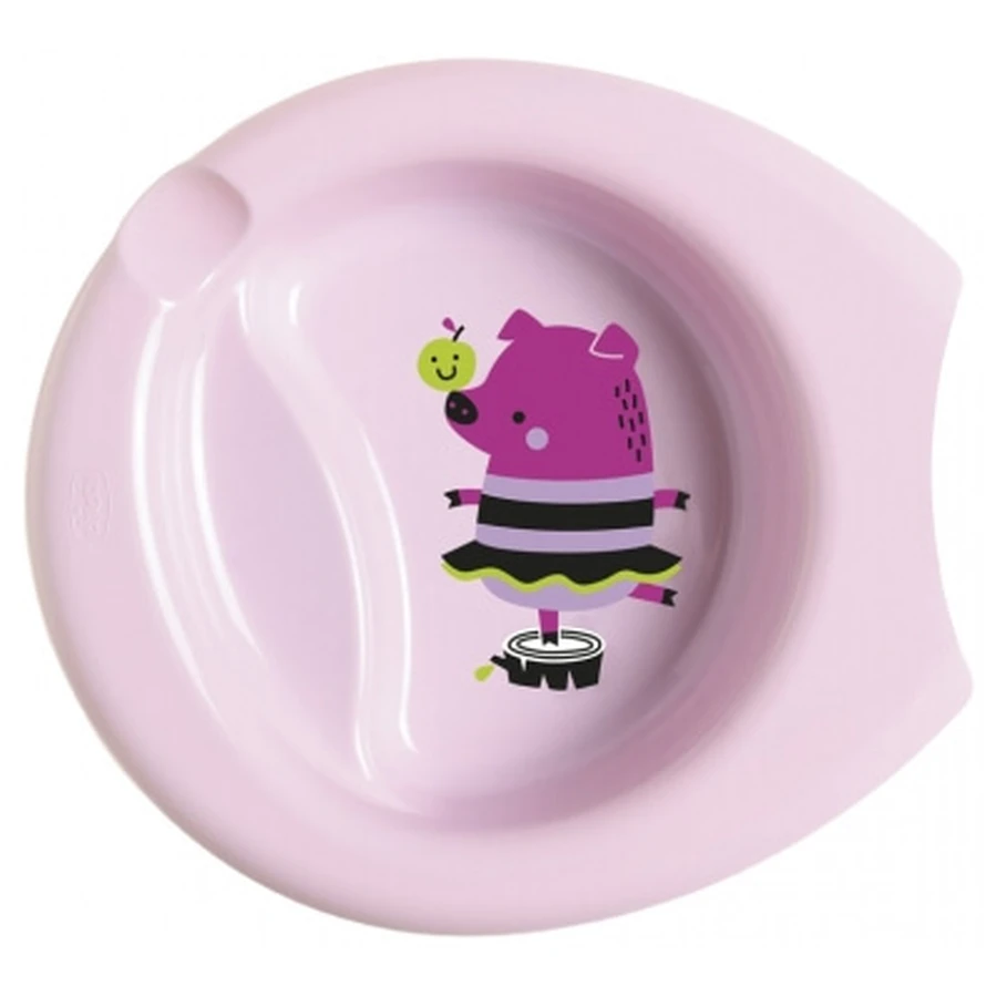 Chicco Decorated Deep Bowl, 6 Months and Up