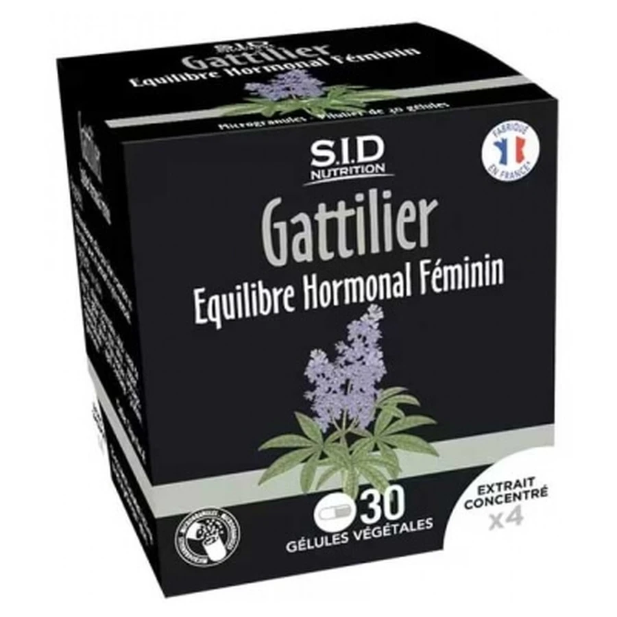 S.I.D Nutrition: Agnocasto, 30 cápsulas vegetarianas