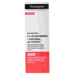 Neutrogena Acne Treatment + Fragrance-Free Moisturizing Gel, 50 ml