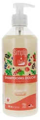 Simply Bio Organic Fruity Shampoo and Body Wash 500 ml