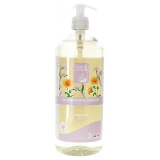 Simply Bio Bio-Shampoo und Duschgel für die ganze Familie, 1 l