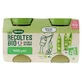 Blédina Les Récoltes Bio Organic Peas, for Babies 4–6 Months and Up, 2 Jars