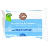 Gifrer Biodegradable Wipes with Auvergne Thermal Water, 60 Wipes