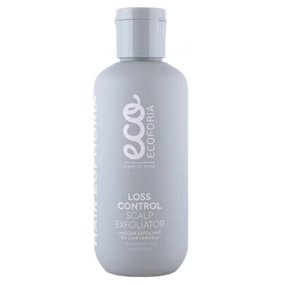 Mascarilla exfoliante para el cuero cabelludo Ecoforia Loss Control, 200 ml