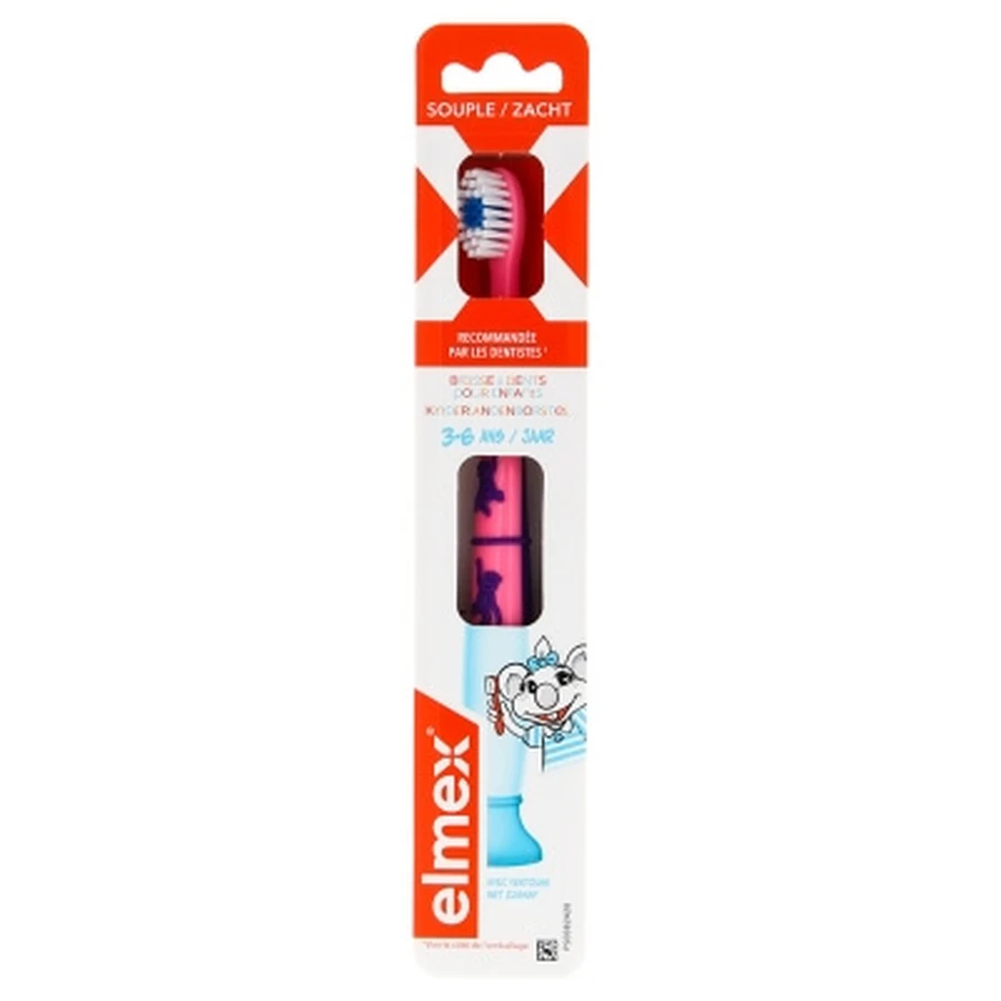 Elmex Soft-Zahnbürste für Kinder im Alter von 3 bis 6 Jahren