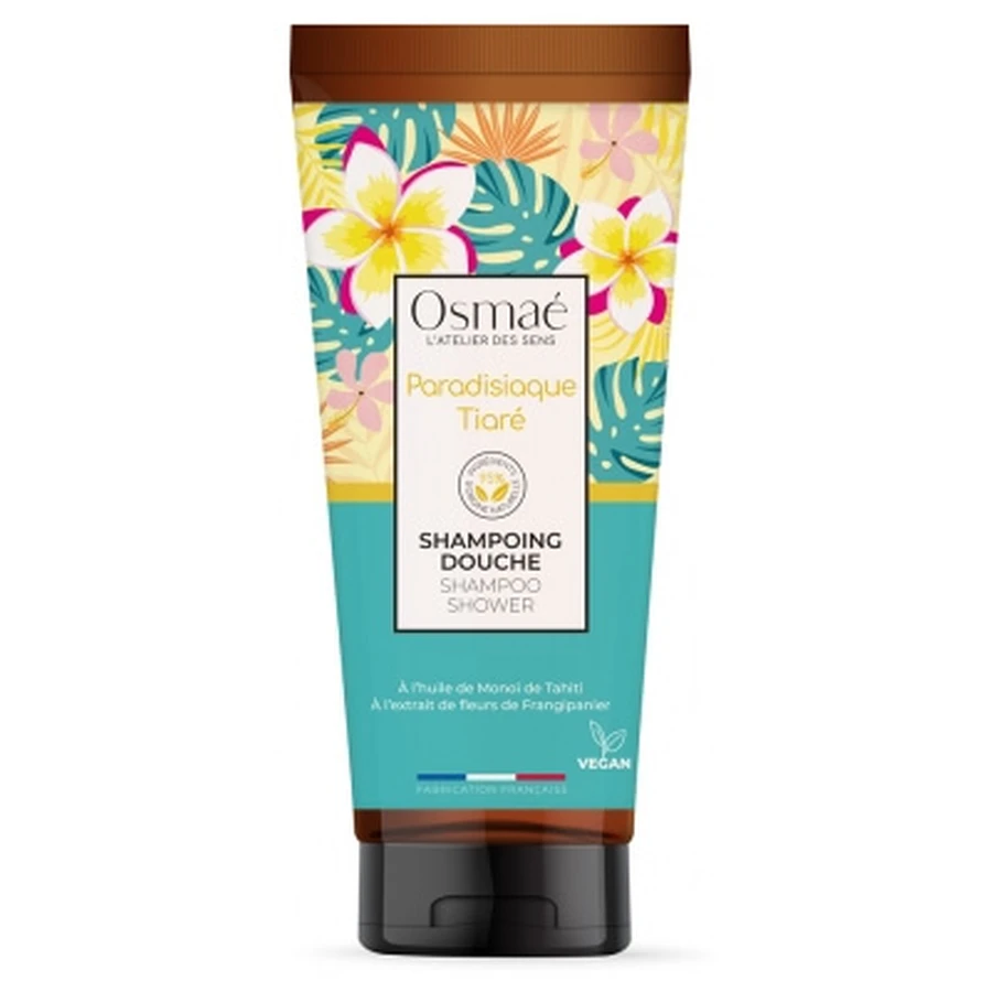 Osmaé Tiare "Paradise" Shampoo and Body Wash, 200 ml