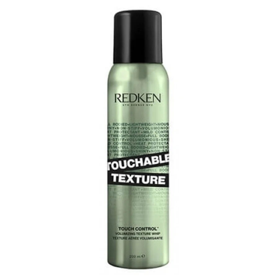 Mousse voluminizadora y texturizante Touchable Texture de Redken. Productos de peinado Redken