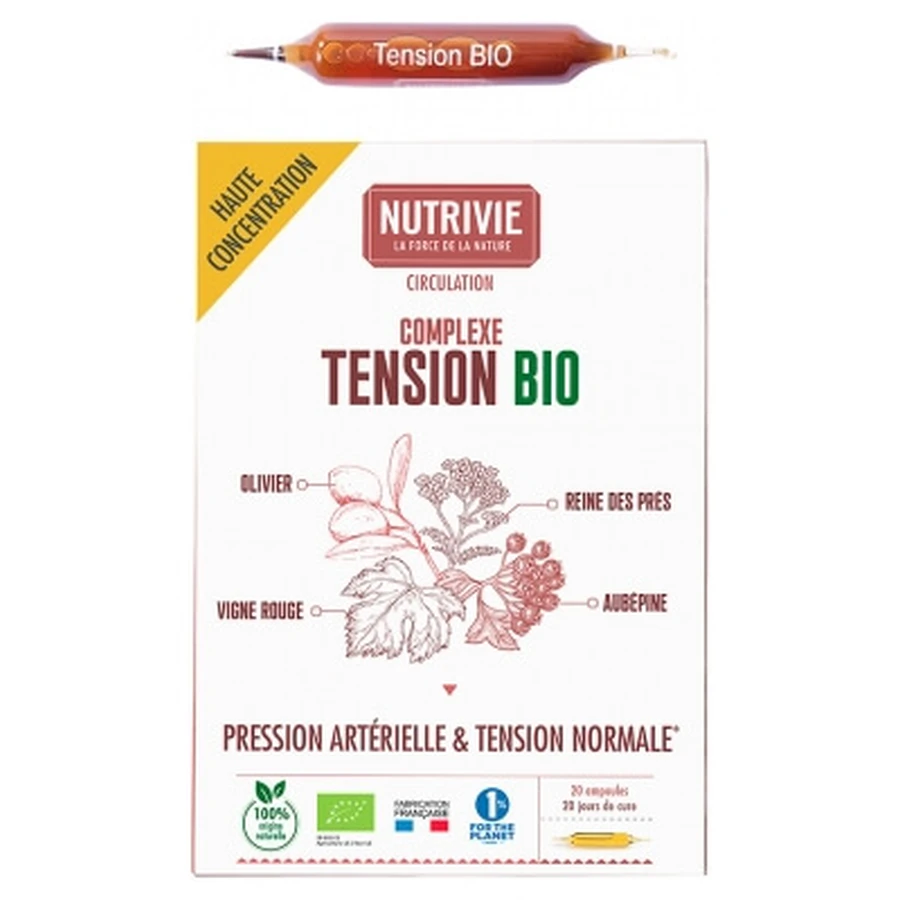 Nutrivie Organic Stress Relief Complex, 20 Ampoules