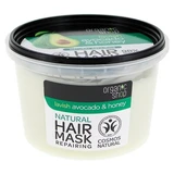 Organic Shop Natuurlijk herstellend haarmasker met avocado en honing, 250 ml