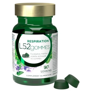 Lehning Laboratories L52 Ademhalingsgummies, 45 gummies