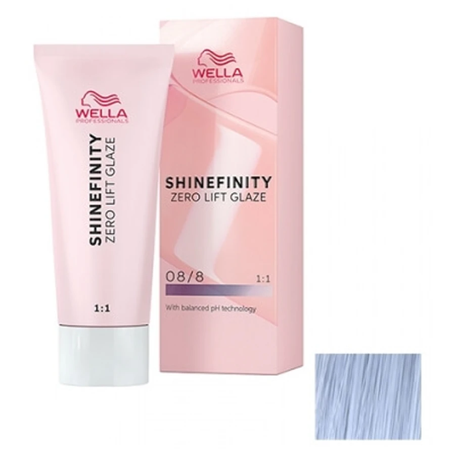 Wella Semi-Permanent Hair Color 08/8 Blue Pearl Shinefinity