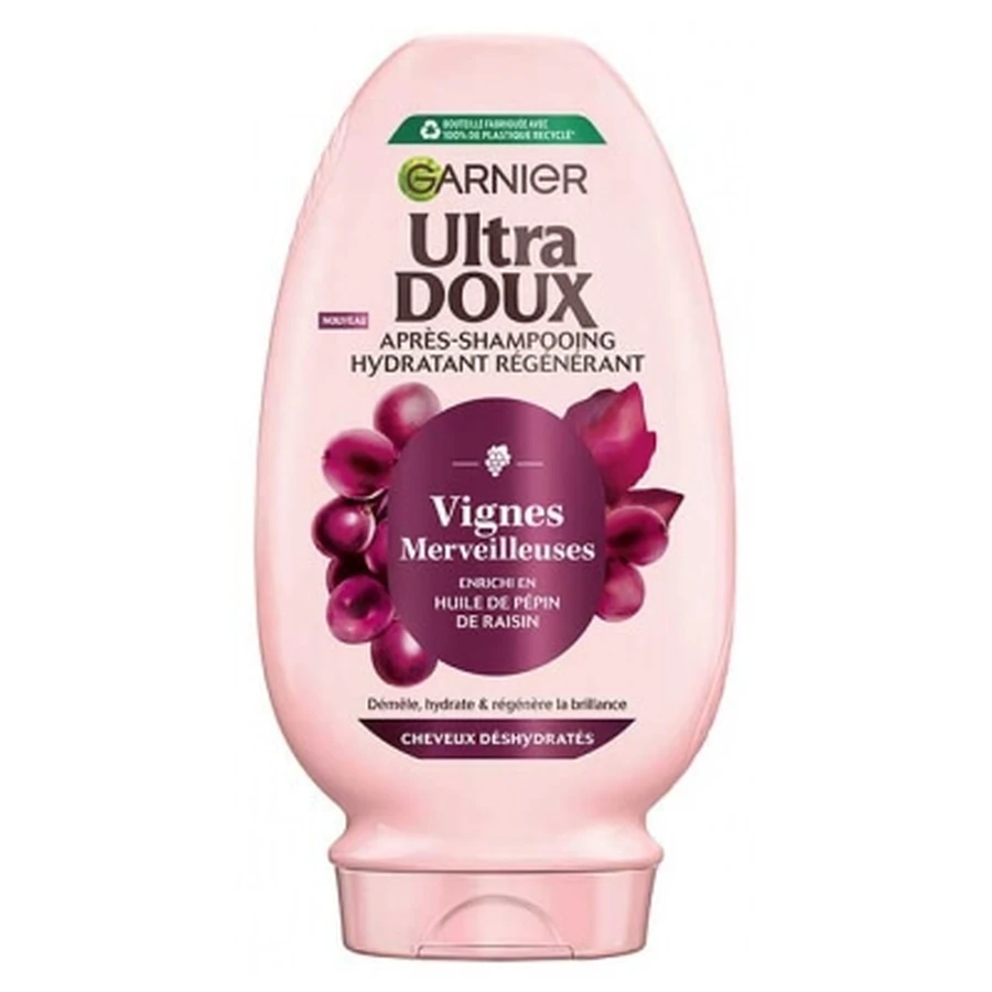 Acondicionador hidratante y regenerador Garnier Ultra Doux Vignes Merveilleuses, 200 ml