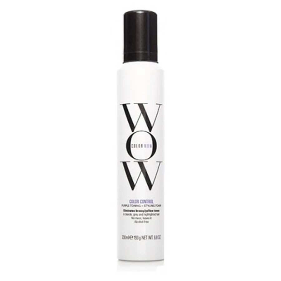 Color Wow Color Control Stylingmousse voor blond haar, 200 ml