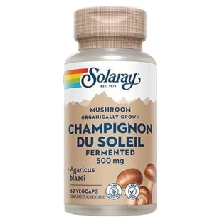 Solaray Gefermenteerde Reishi-paddenstoel 500 mg, 60 vegetarische capsules
