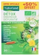 Naturland Ultra-Concentrated Organic Detox, Drainage, and Purification Formula, 20 Ampoules + 10 Free
