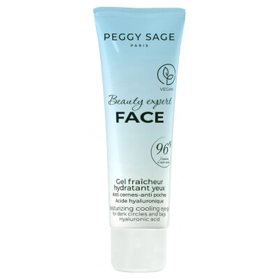 Peggy Sage Beauty Expert: Gel refrescante e hidratante para el contorno de los ojos, 15 ml