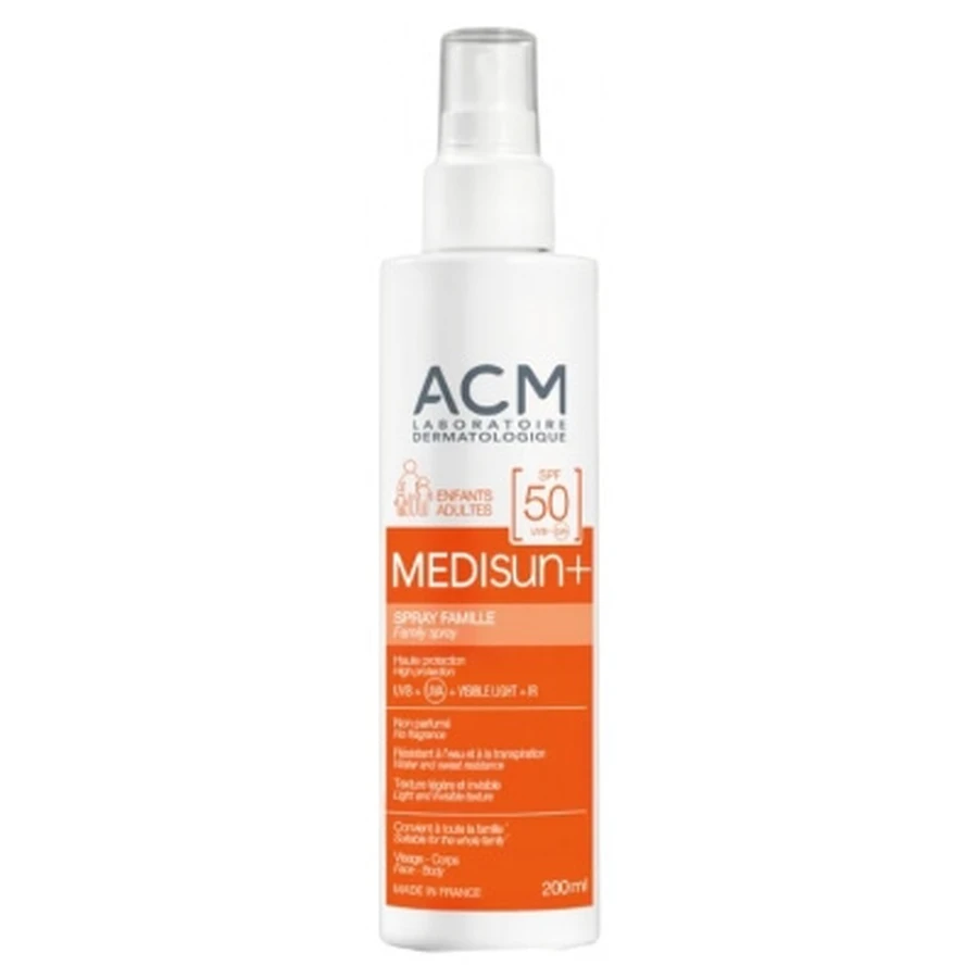 Laboratoire ACM Medisun+ Spray solar pentru întreaga familie SPF50 200 ml