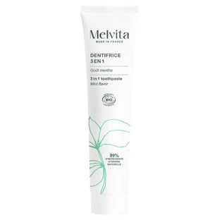 Melvita 3-in-1 Organic Toothpaste, 75 ml