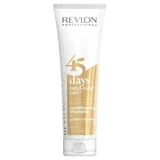 Revlon Professional 45 Days Revlonissimo Shampoo and Conditioner for Golden Blonde Hair, 275 ml
