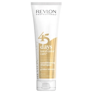 Revlon Professional 45 Days Revlonissimo: champú y acondicionador para cabello rubio dorado, 275 ml