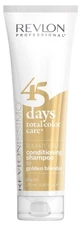 Revlon Professional 45 Days Revlonissimo Shampoo and Conditioner for Golden Blonde Hair, 275 ml